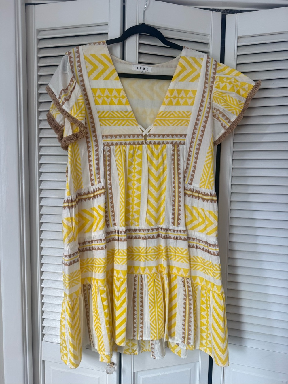 Thml cotton dress size Med